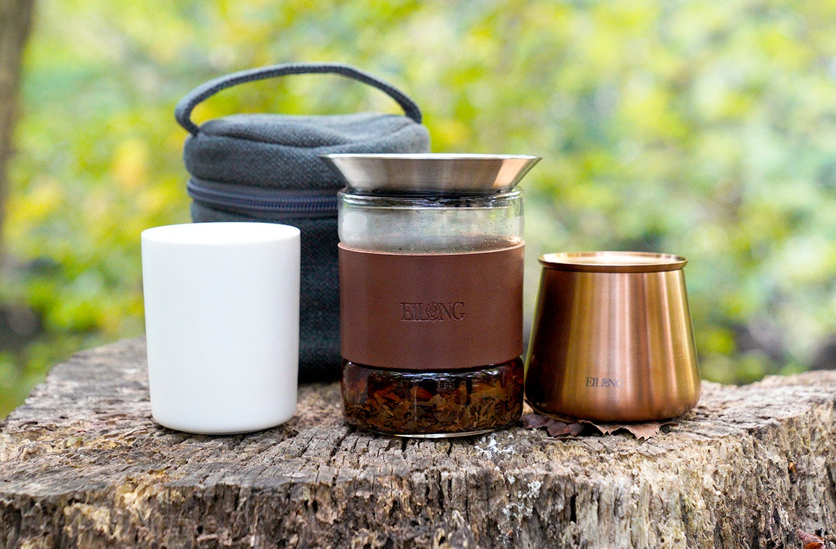 「キャンプはコーヒー」って誰が決めた！？大自然の中で茶葉から淹れた紅茶が楽しめるソロキャンプ専用ティーセット「SoloCamTea（ソロキャンティー）」がマクアケで先行発売。