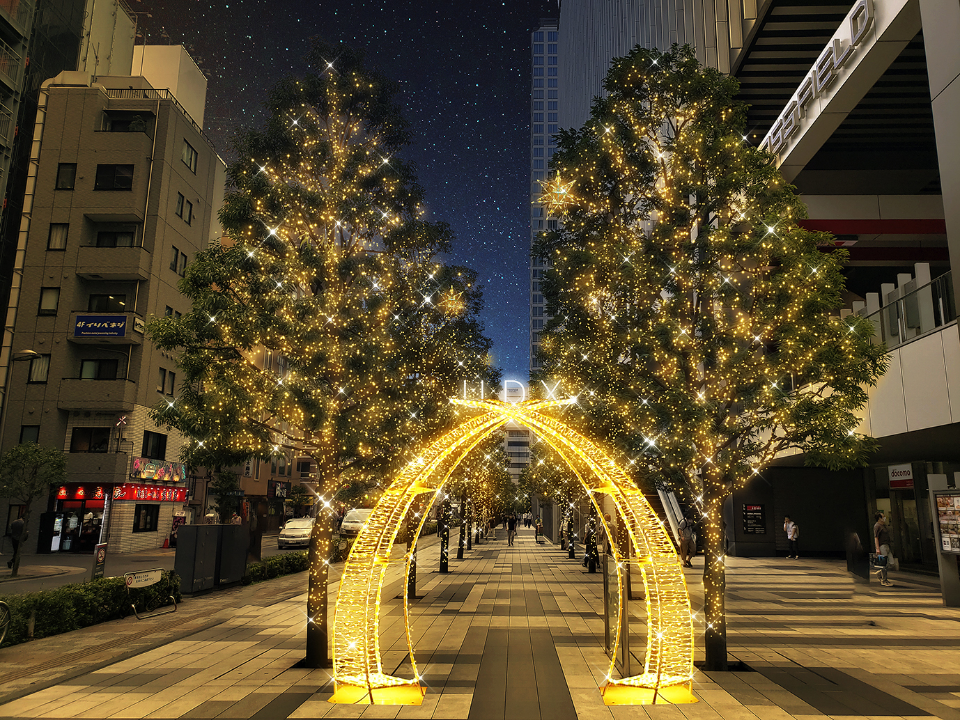 “冬の風物詩”秋葉原の街を彩る『UDX Illumination 2022』が
11月5日から12月25日まで開催