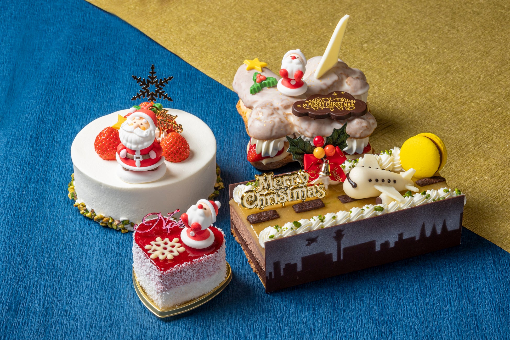 毎年人気の滑走路型ケーキが今年も登場！「クリスマスケーキ2022」