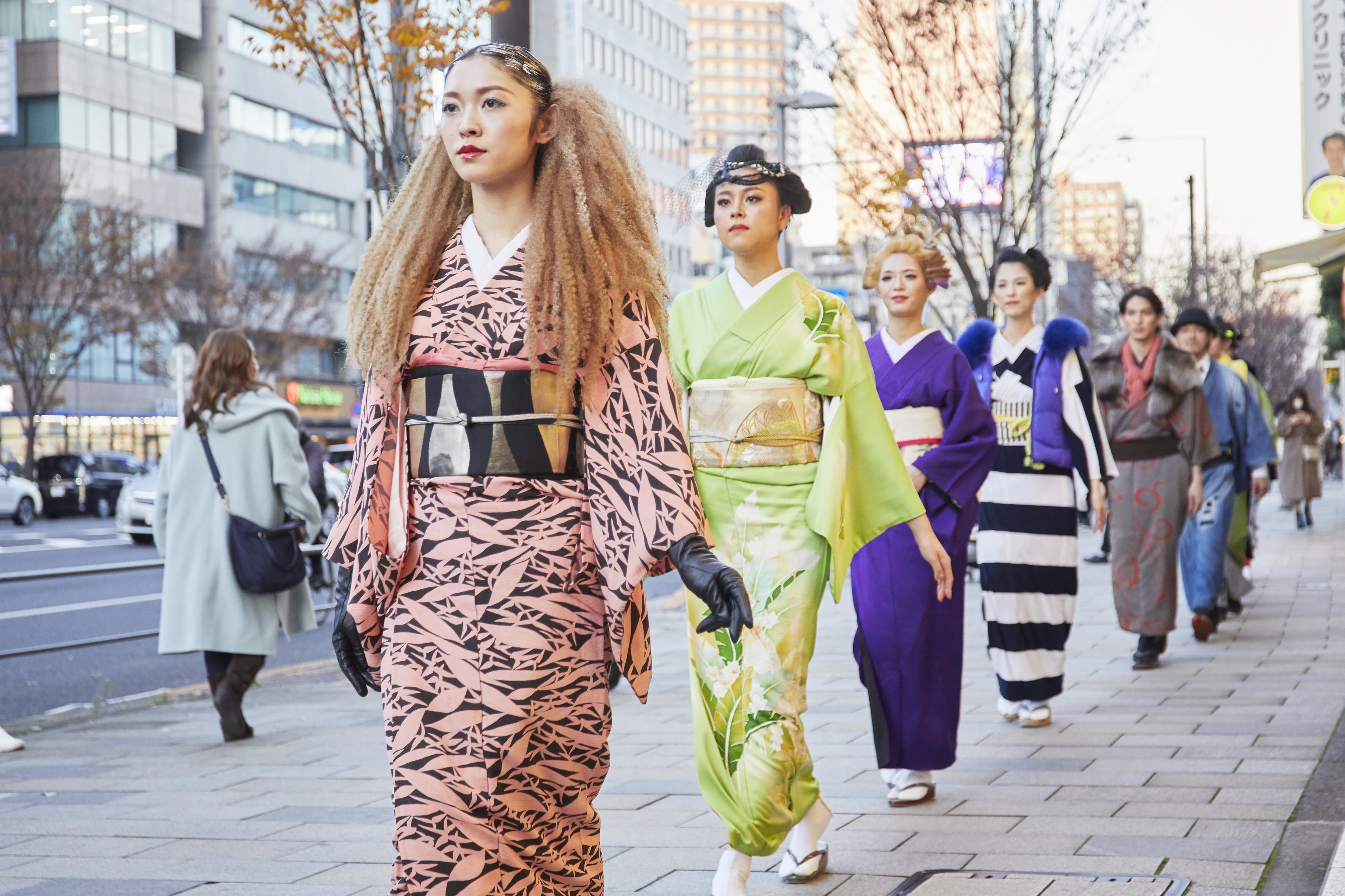 世界一SDGsなファッション「着物」で日本を元気にするイベント
開催のため11月10日までクラウドファンディング実施中！