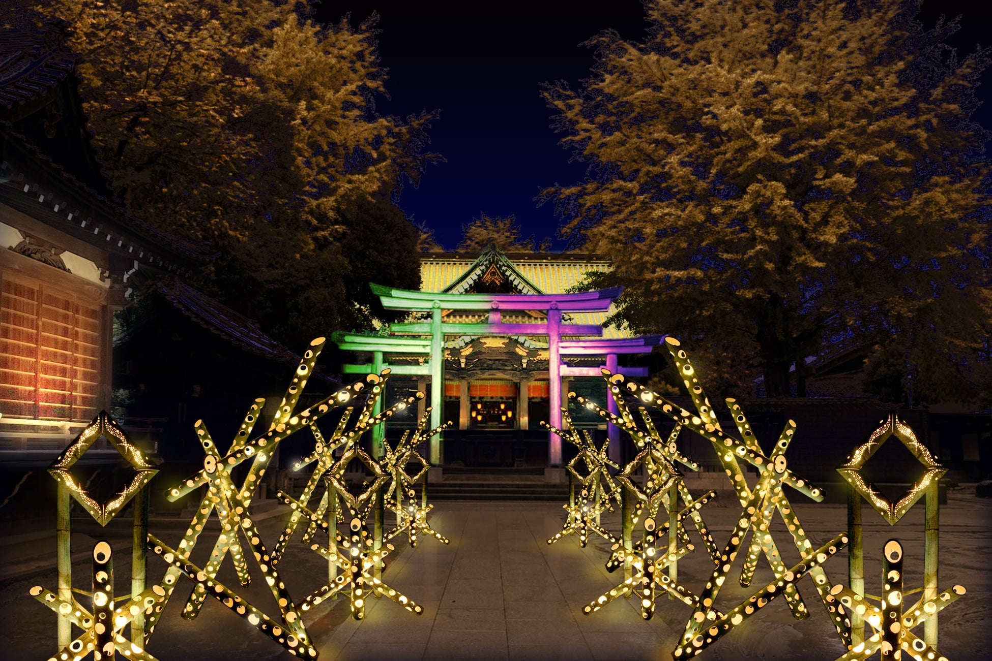 １１月１０日（木）から「あさ（浅草）おし（押上）エリア」を光で彩る「伝統と革新が交差するイーストＴＯＫＹＯ光の祭典」を開催します！