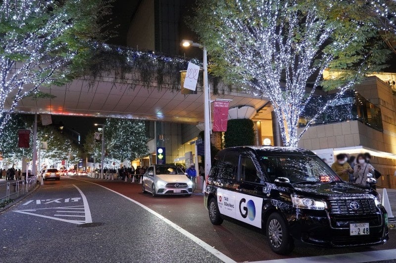 日本交通・東京観光タクシーで、人混みを避けて夜の東京を巡る！「イルミネーションタクシー」11月25日運行開始