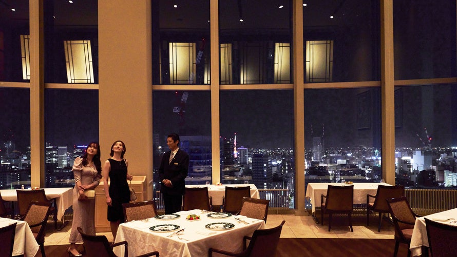 【札幌プリンスホテル】日本新三大夜景都市の札幌の知名度向上に取り組みます。夜景をテーマにしたディナーを期間限定販売