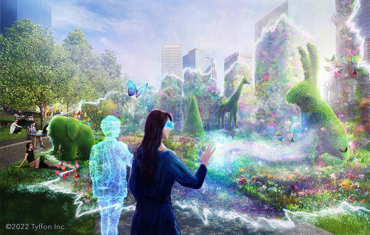 「みどり」と「イノベーション」の融合拠点の実現に向けて「MIRRORGE UMEKITA TRIAL: Enchanted Garden」を開催