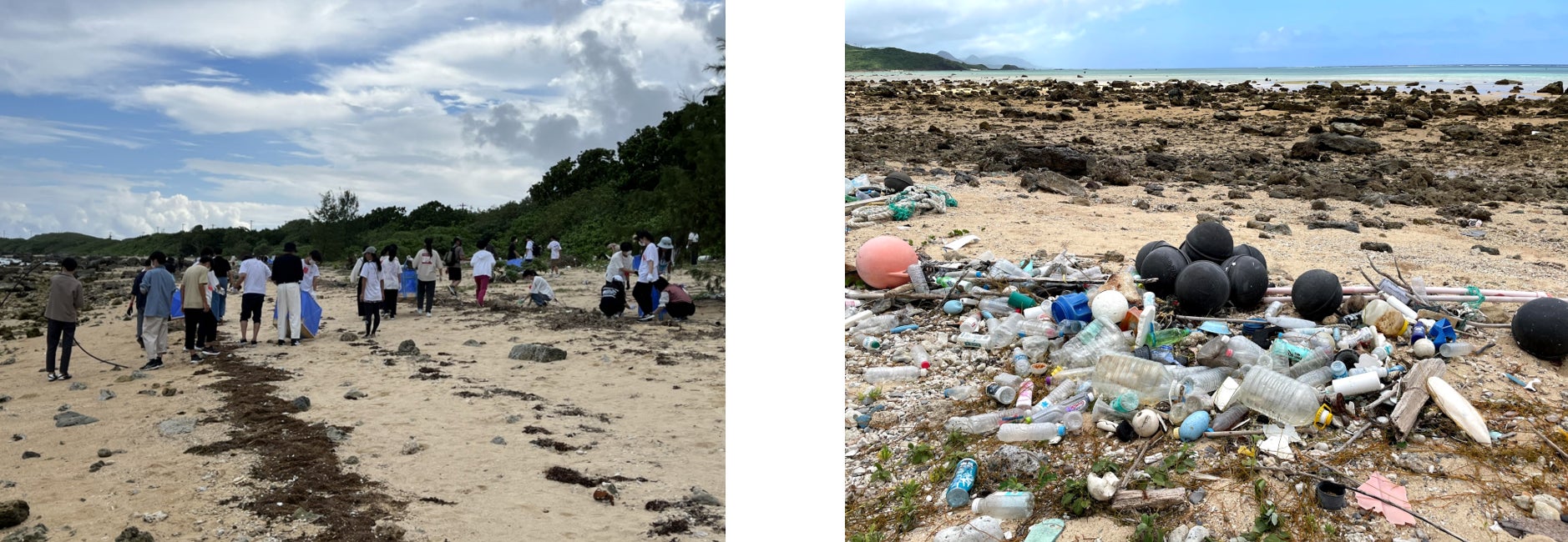 約550キロの漂着ゴミを回収し、ペットボトルごみをポーチに循環！　豊島、縄文企画、日本旅行の3社が高校生と「SDGsを学ぶ修学旅行」を実施