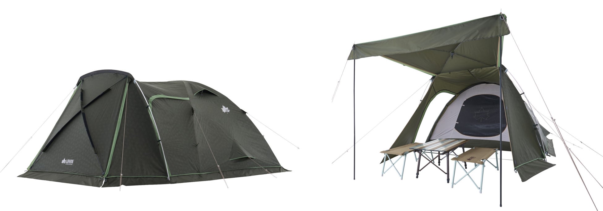冷気や雨も防ぐフルマッドスカート装備で新型２ルームテント！PANEL SYSTEM搭載で快適「neos PANEL Breeze 2ルーム L-BC」