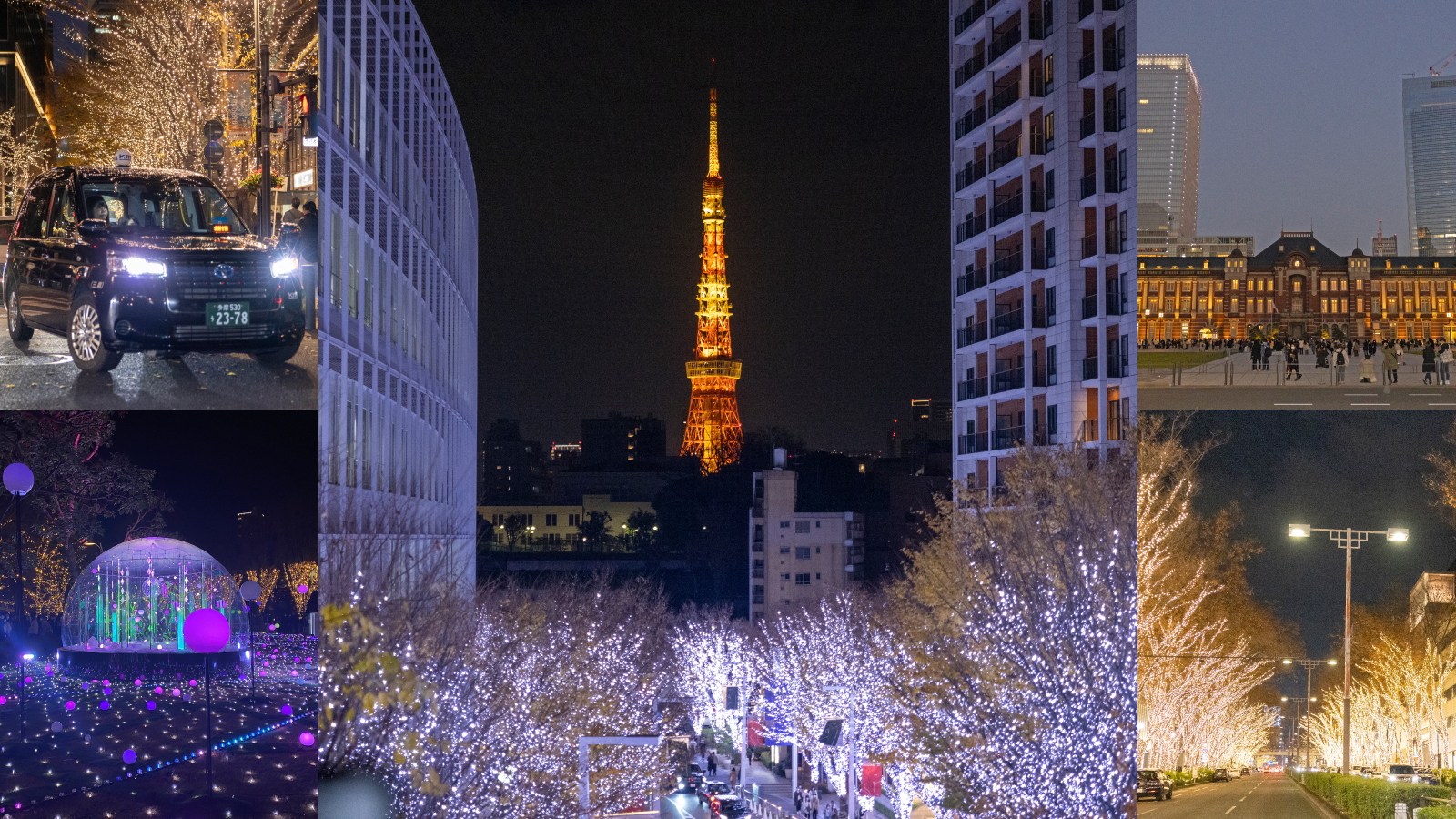 国際自動車(kmタクシー)、
人気の東京イルミネーション観光スポットを巡る
「東京冬のイルミネーション2022」の予約を開始