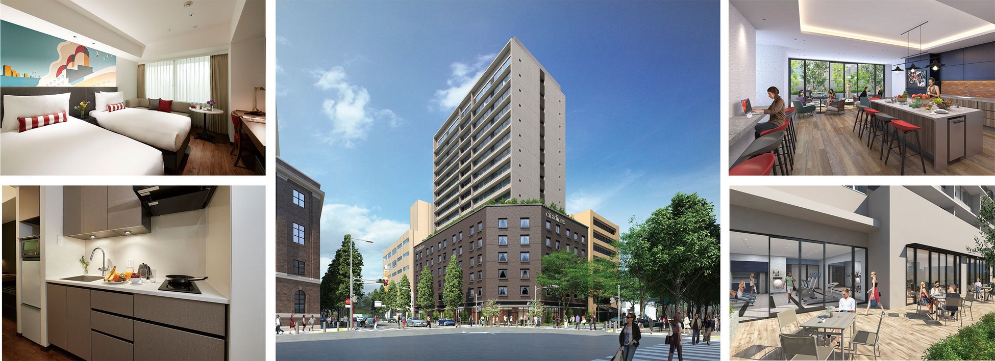 再開発で注目の横浜・関内エリアに新しい滞在型ホテルが誕生！「シタディーンハーバーフロント横浜」 2023年6月14日（水）開業決定
