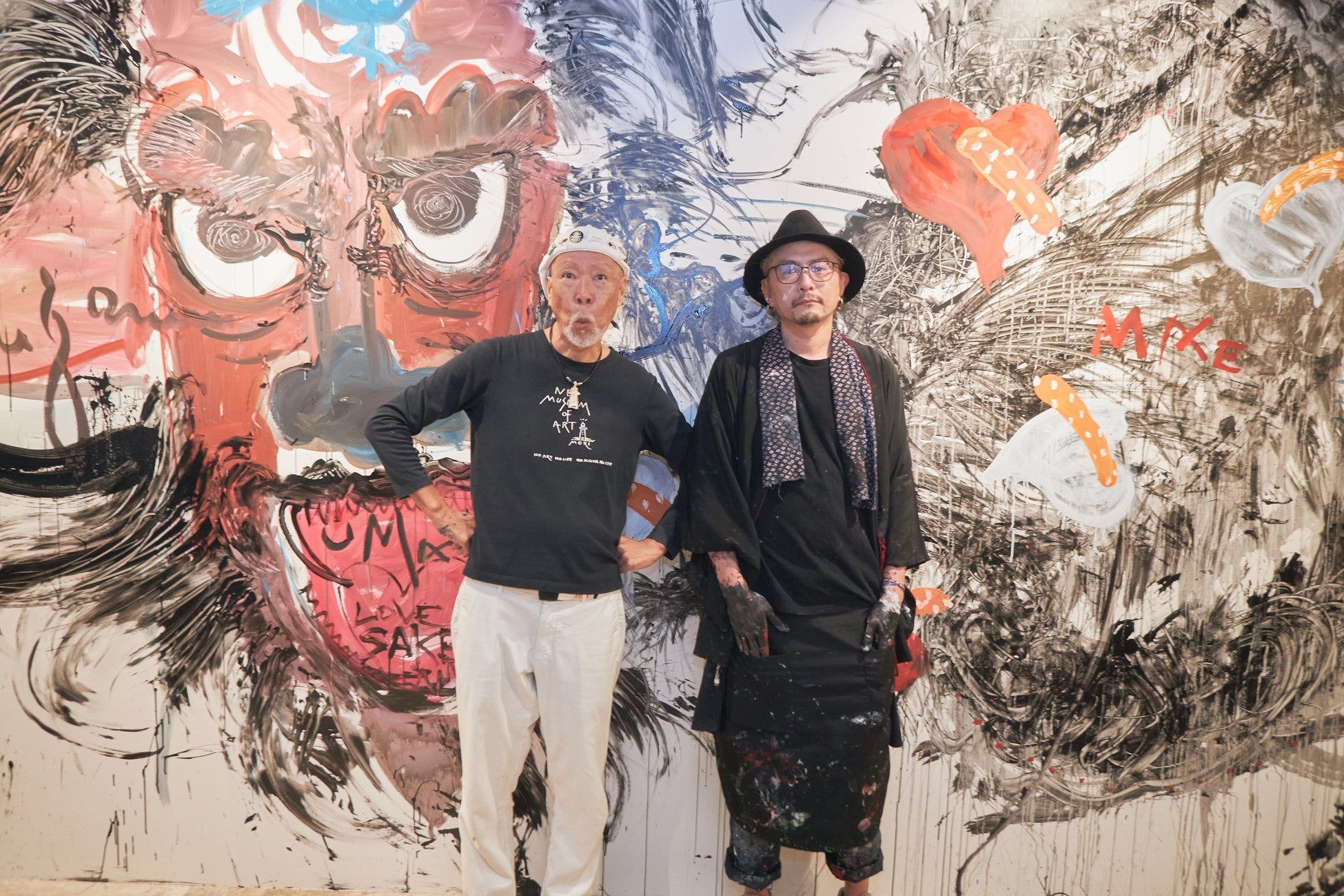 【蔵元SAKE& GALLERY】塗り替えられ続ける壁　2人の画家、2人の音楽家によるアートライブセッション＆ミュージックライブ開催報告