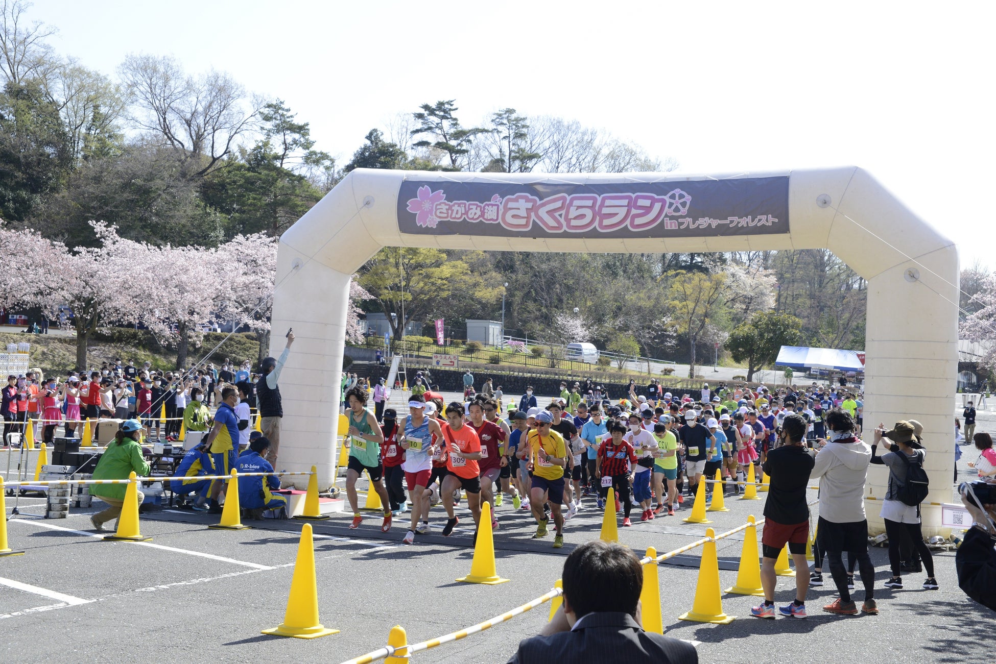 関東最大級2,500本の桜並木を楽しく走って健康増進！「第3回さがみ湖さくらラン&ウォーク in プレジャーフォレスト」2023年4月8日（土）開催