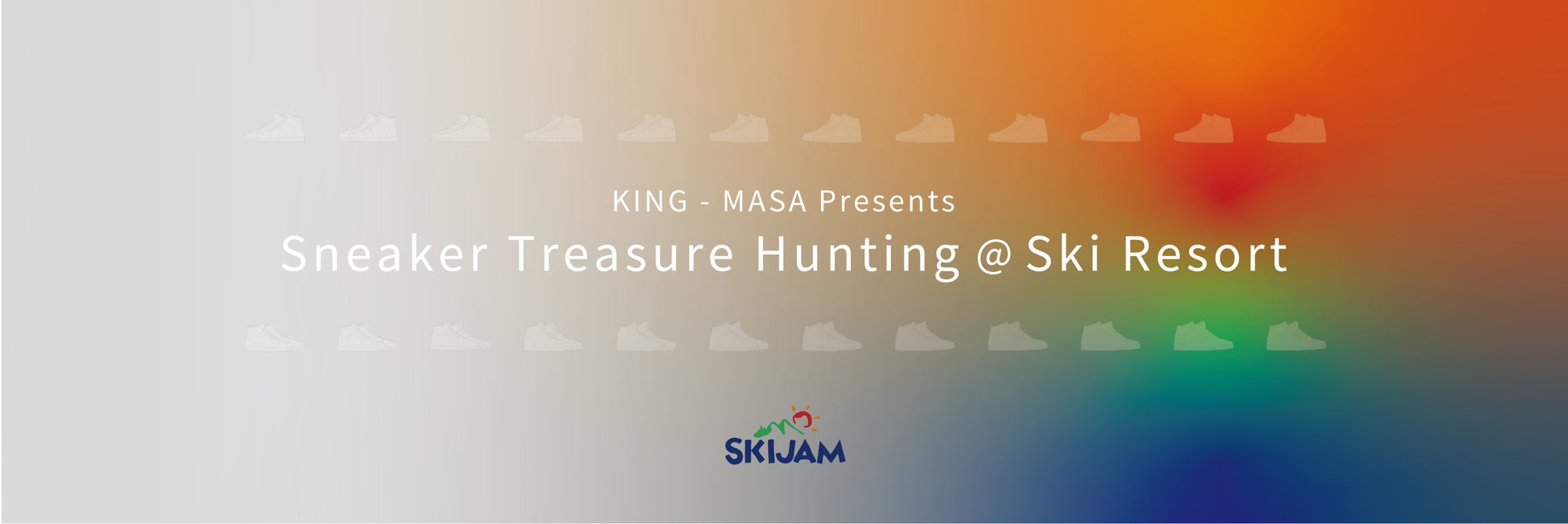 “ゲレンデにレアなスニーカーをばら撒く”『Sneaker Treasure Hunting @ Ski Resort』を開催。