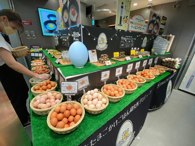 JR大阪駅に幻の卵屋さんがやってくる！