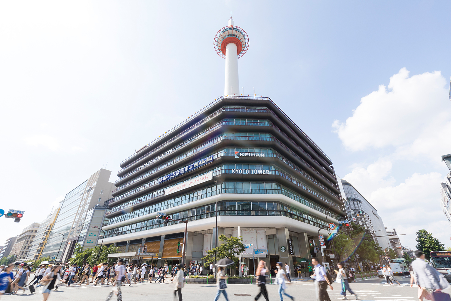 京都タワー下の商業施設「京都タワーサンド」
リニューアル準備のため、4月1日（土）をもって一時閉館