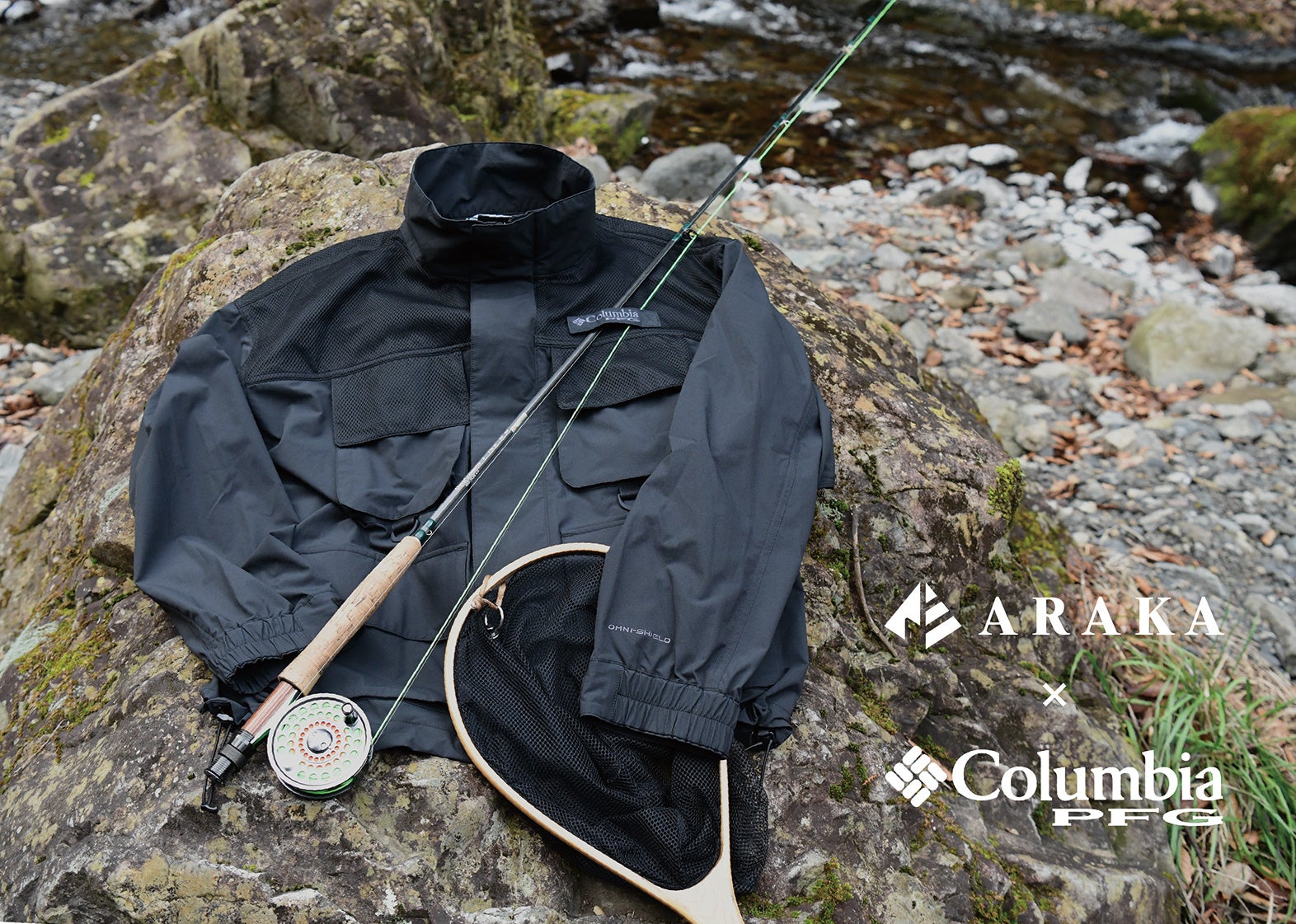 釣りよかでしょう。」プロデュースブランド「ARAKA」 ×「 Columbia PFG 釣りよかでしょう。」プロデュースブランド「ARAKA」 ×「 Columbia PFG