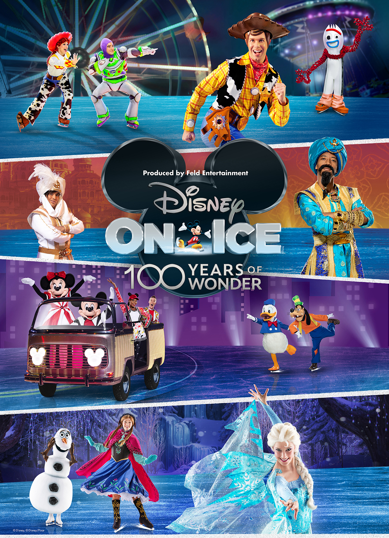 氷の上のミュージカル
『ディズニー・オン・アイス 100 Years of Wonder』
2023年7月～9月　全国10都市で開催決定！