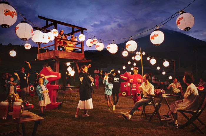 【磐梯山温泉ホテル】赤べこをモチーフにした射的やお面作りが楽しめる「赤べこ夏祭り」を開催　お子様の盆踊り演奏体験が新登場｜期間：2023年7月8日～8月31日