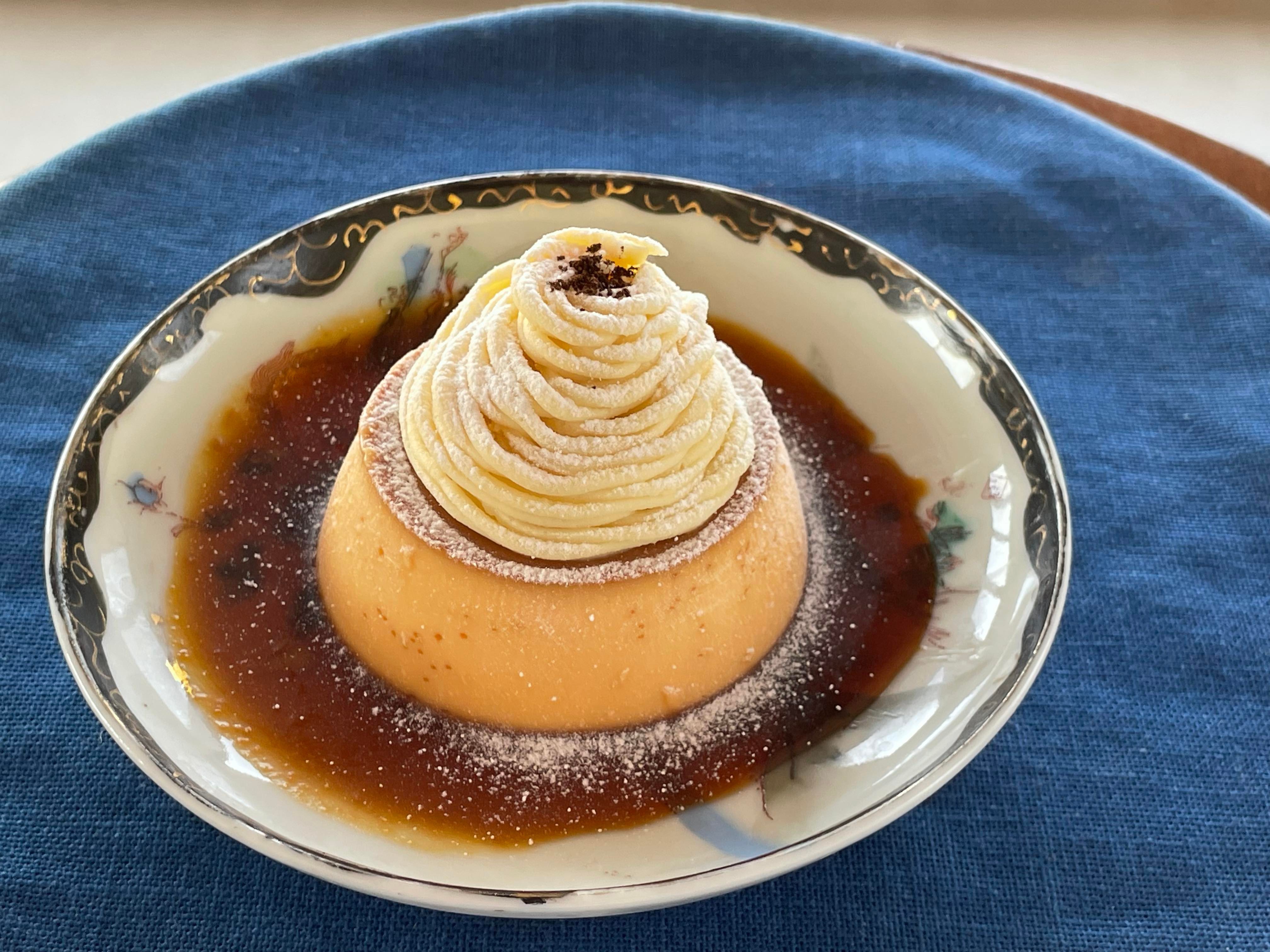 絶景を見渡せる徳島県鳴門市のお菓子工房＆カフェにて、
ご当地スイーツ「月へ鳴門へプリン」「和三盆プリン」新登場