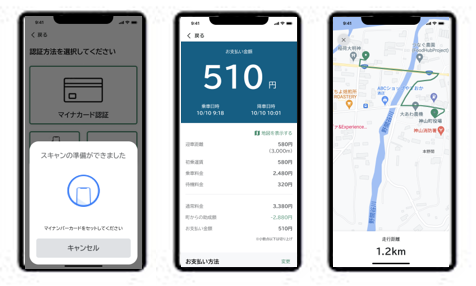 徳島県神山町の新公共交通「まちのクルマLet’s」
運行スタートにあわせ、自治体・運行事業者向け
マイナカード活用型の乗車アプリをリリース