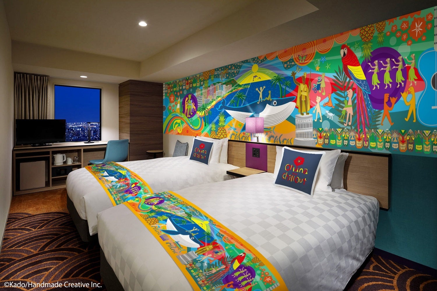 【サンシャインシティプリンスホテル】  “Ohana and Chill Out”をテーマにした「ハワイアンイベント」を開催