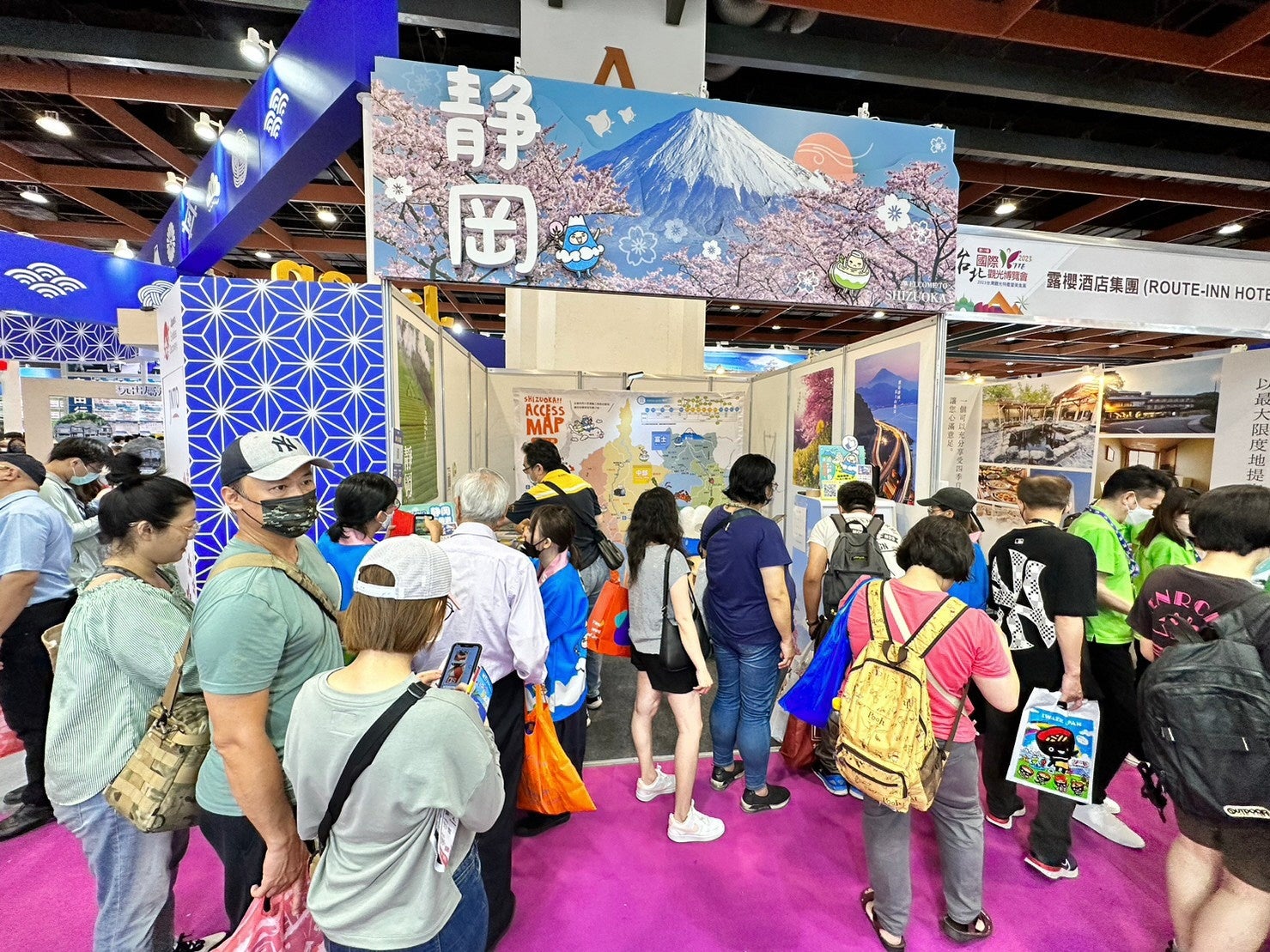 静岡県台湾事務所が「台北国際観光博覧会」に出展、「総合美酒博覧会」に初参加