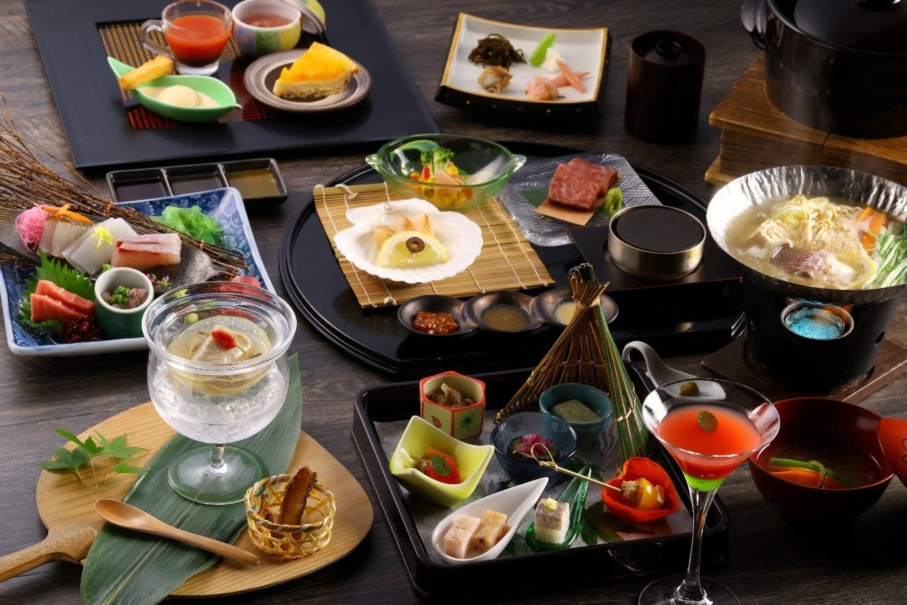 【奥湯河原温泉 山翠楼SANSUIROU】味覚で感じる夏の訪れ～2023夏の山翠楼　おもてなし夕食膳～