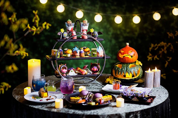 【ウェスティン都ホテル京都】怖くてかわいいモンスターモチーフのスイーツとお料理　ゲームでプレゼントももらえる！ハロウィーンブッフェ