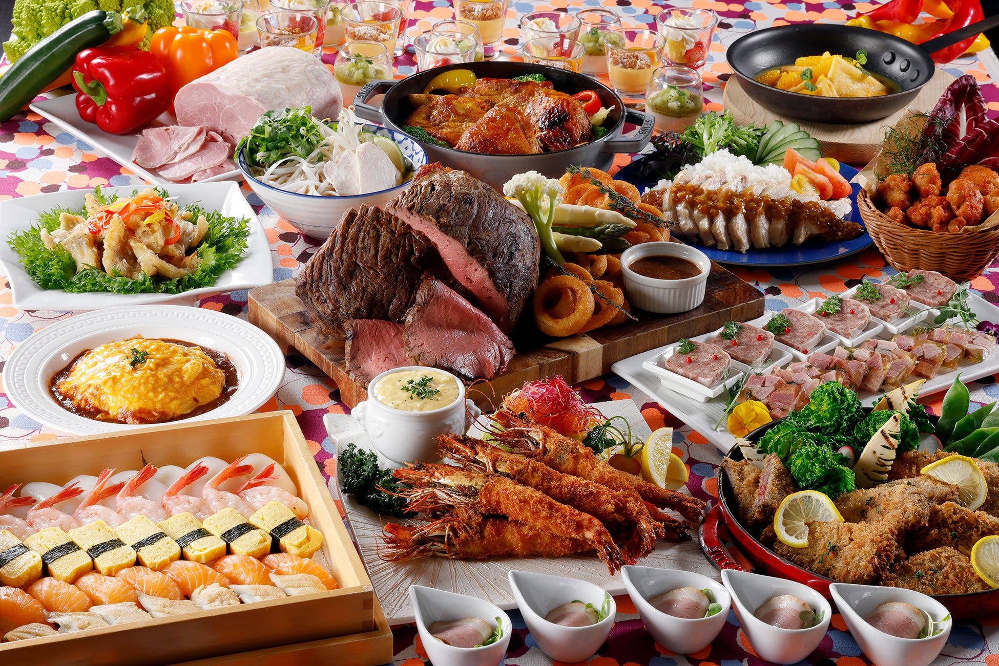【大阪マリオット都ホテル】開業10周年の感謝を込めて、COOKAで人気のメニューが集結したアニバーサリーブッフェを開催！
