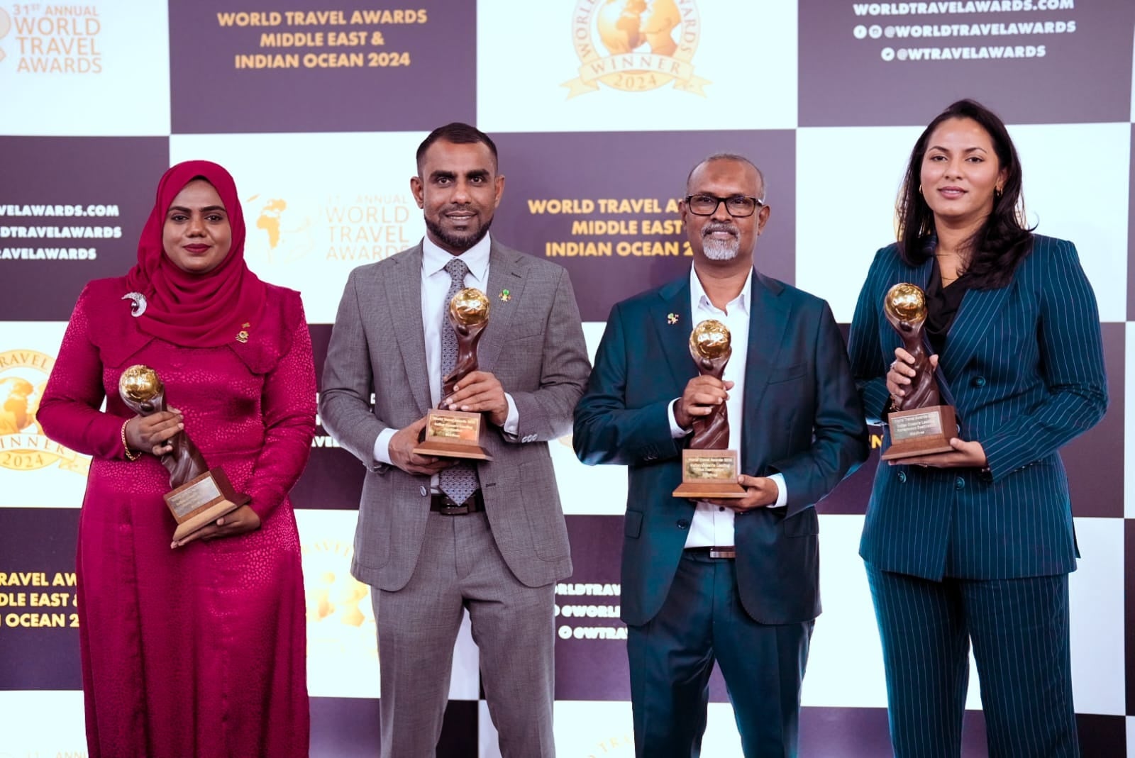 「ワールド・トラベル・アワード2024」インド洋部門にて、モルディブが5年連続で「リーディング・デスティネーション」を受賞