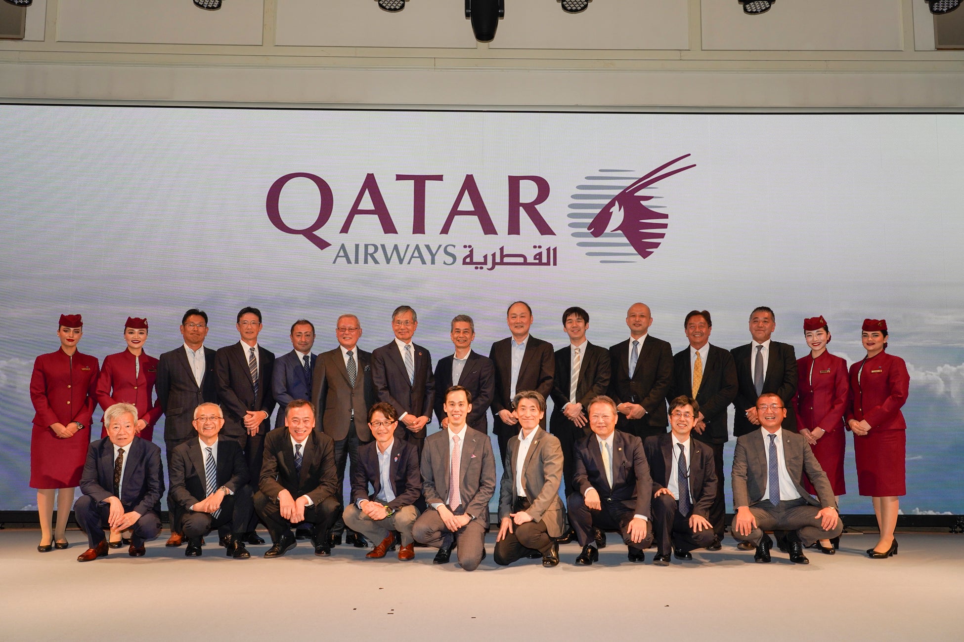 カタール航空グループ、関西－ドーハ線のデイリー運航再開を記念し、大阪でガラディナーを開催
