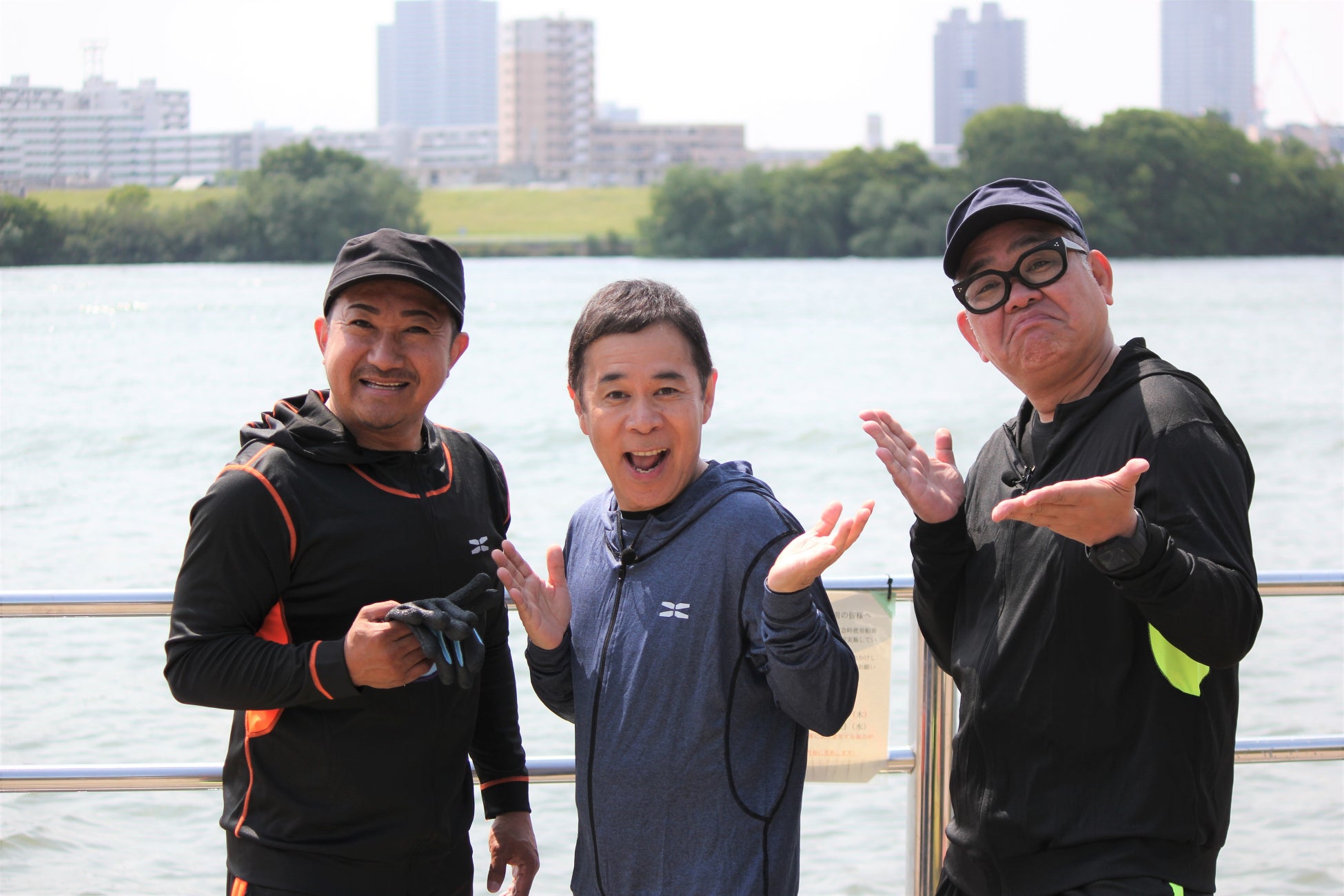 ナインティナイン岡村隆史が土曜の夜に帰ってきた！テレビ大阪初MC！！淀川から道頓堀まで同期の矢野・兵動と爆笑川下り旅！