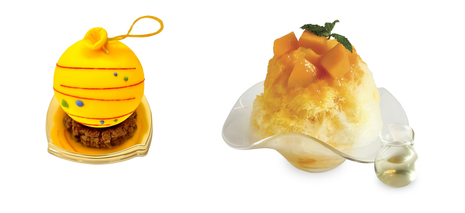 宮古島の太陽の恵みを受けて育ったマンゴー使用　「マンゴーふうせん」「モヒートマンゴーのかき氷」7/1（月）より洋菓子ぎをんさかいにて発売