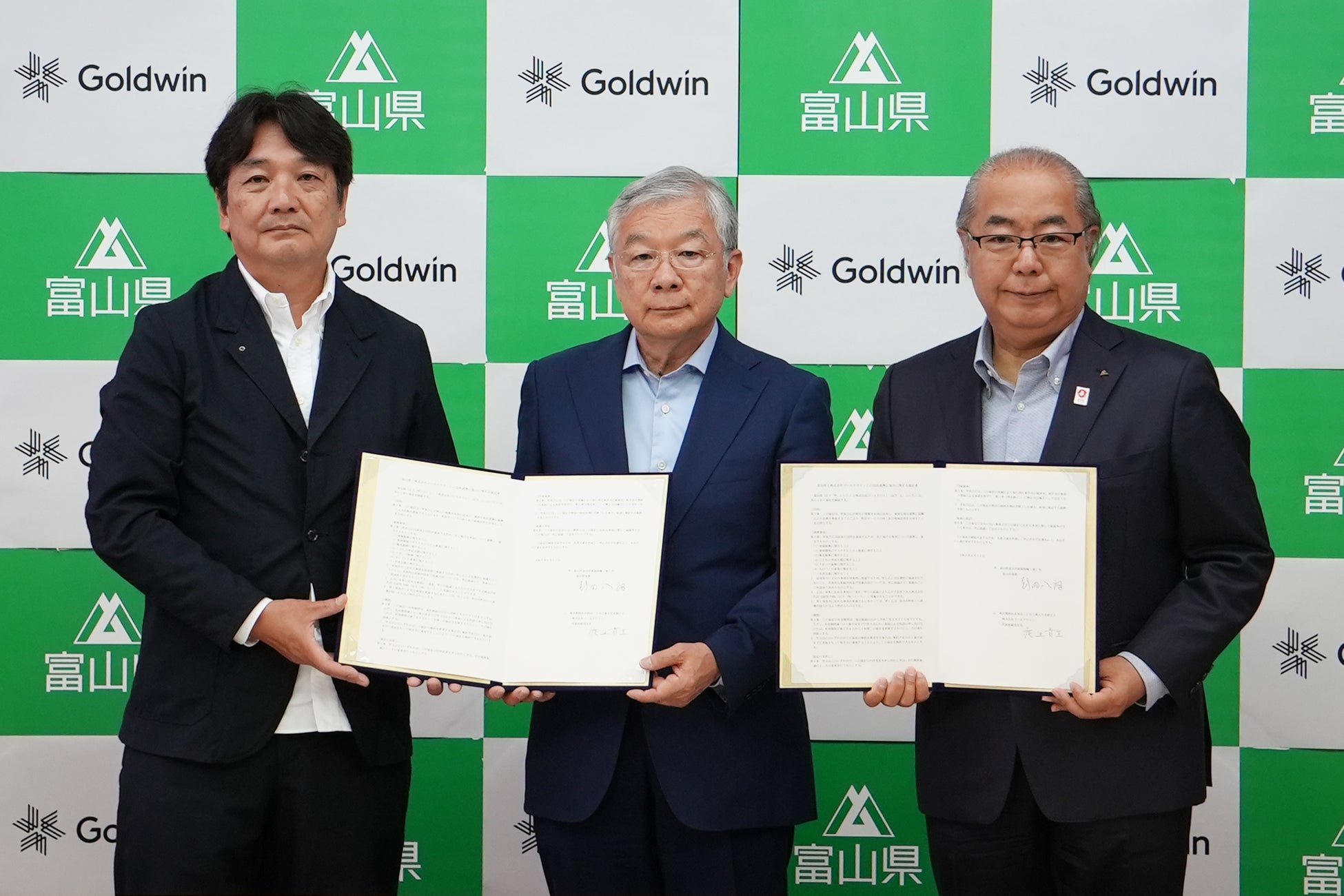 ≪締結式を開催≫ゴールドウインが創業の地・富山県と包括連携協定を締結