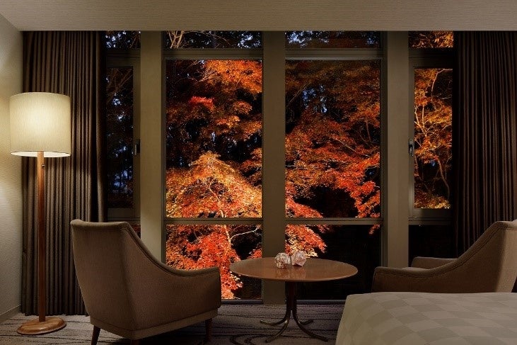 【ザ・プリンス 京都宝ヶ池】絵画のような燃え立つ紅葉を独り占め 洛北の美景に包まれたホテルの秋のスペシャルステイプラン