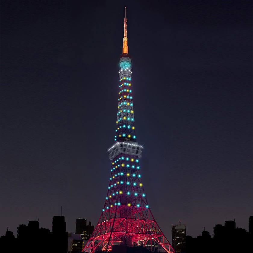 本日（7月18日）東京（関東甲信地方）が梅雨明けしました！今晩の東京タワーは「梅雨明けダイヤモンドヴェール」を点灯します！
