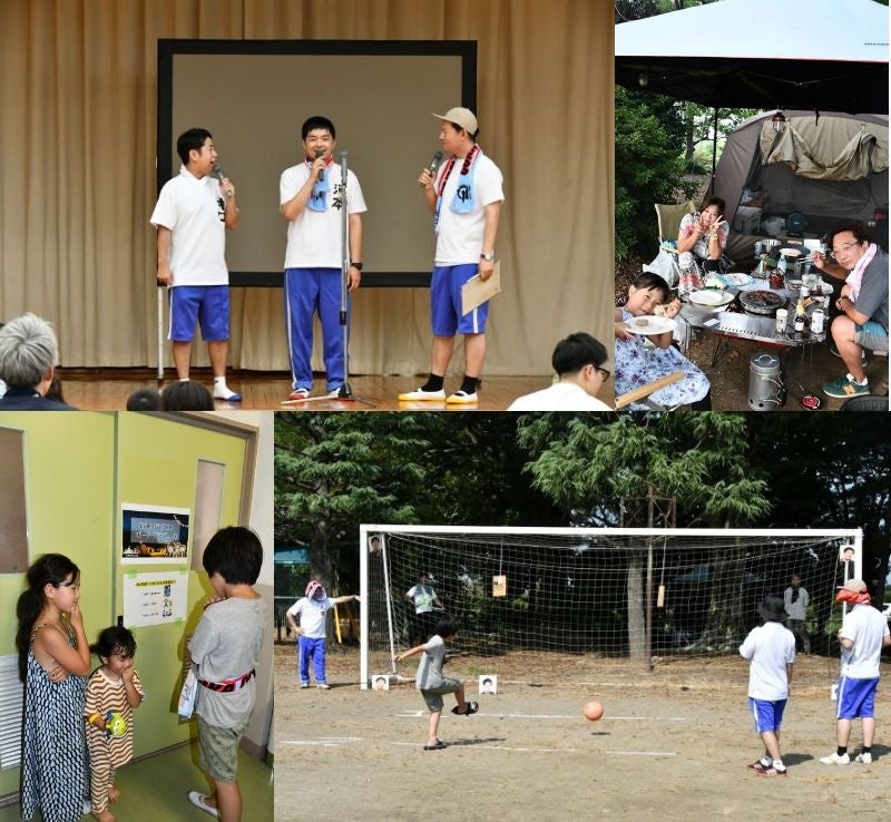 【茨城県　五霞町】7月22日～23日空き教室を使った親子キャンプを開催しました！