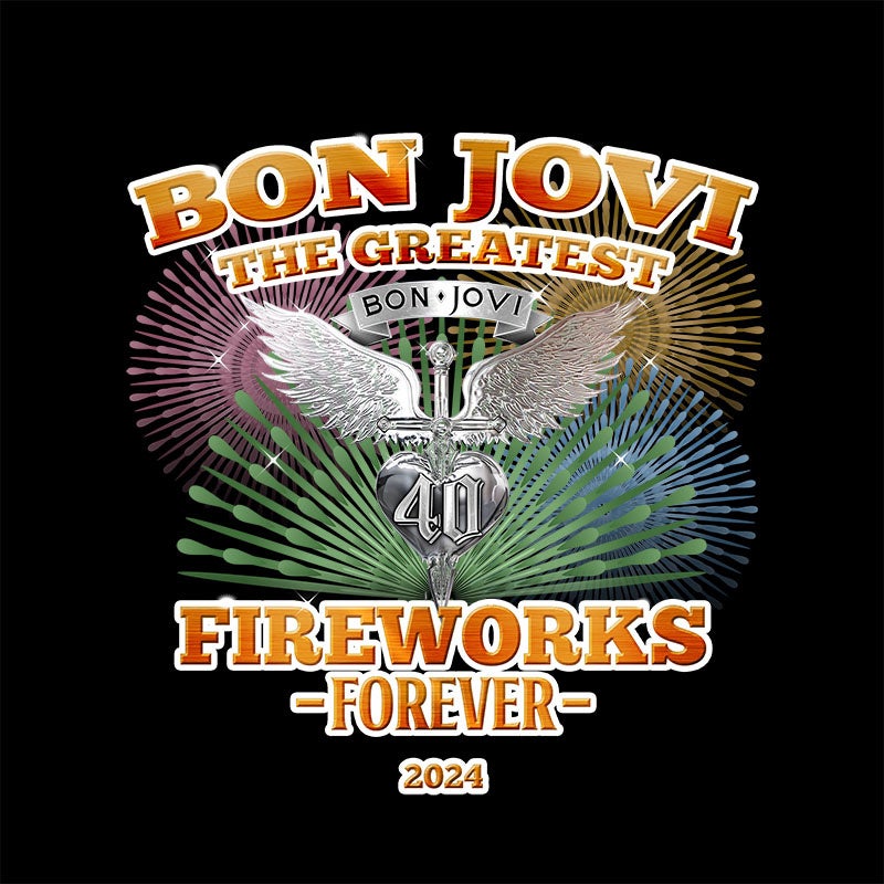 ボン・ジョヴィ、オフィシャル花火エンターテインメント「BON JOVI THE GREATEST FIREWORKS 2024 -FOREVER-」　9/28（土）千葉＆10/5（土）宮崎で開催！
