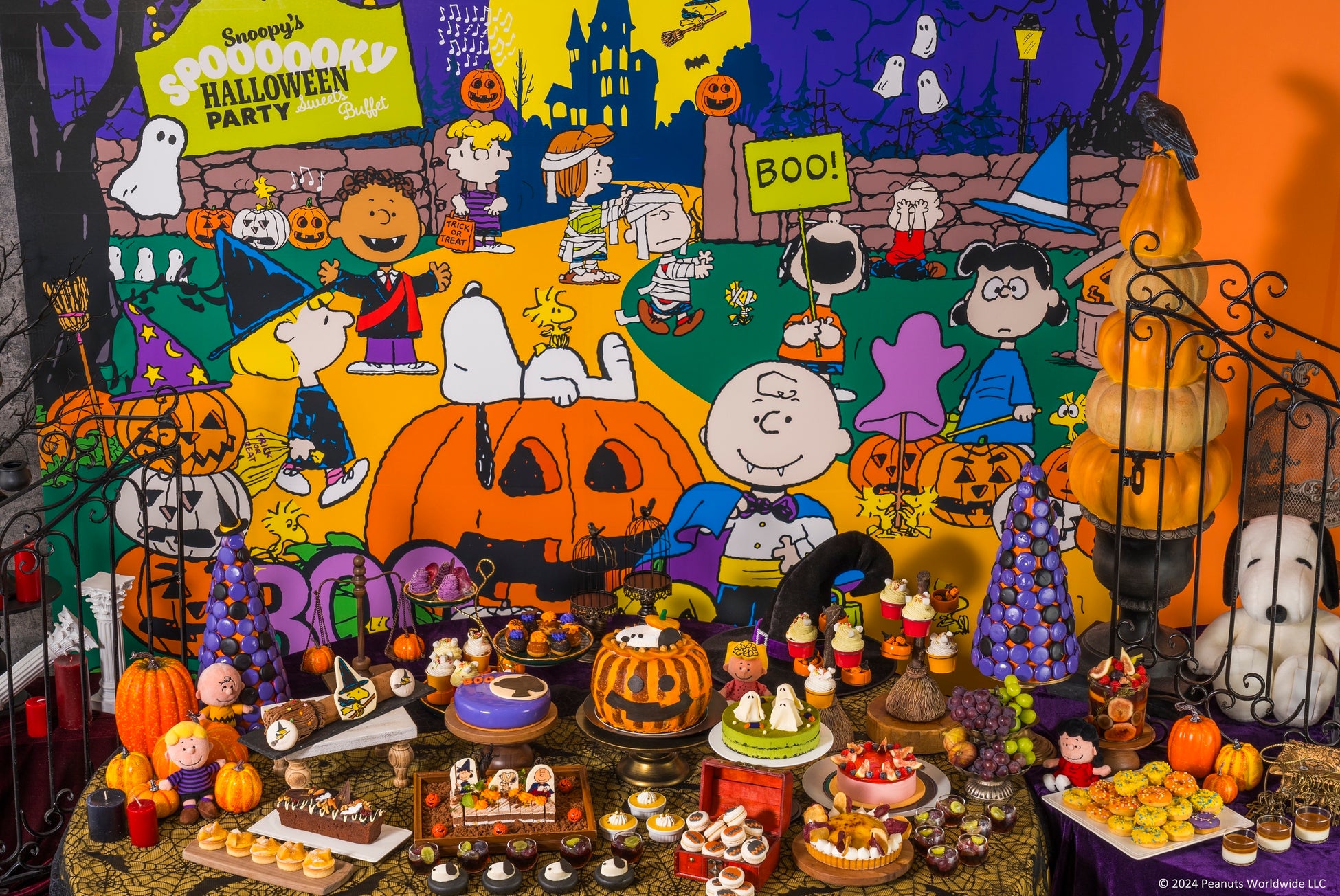 【ヒルトン広島】PEANUTS (ピーナッツ) とのコラボレーションスイーツビュッフェ第2弾『SNOOPY’s Spoooooky Halloween Party』