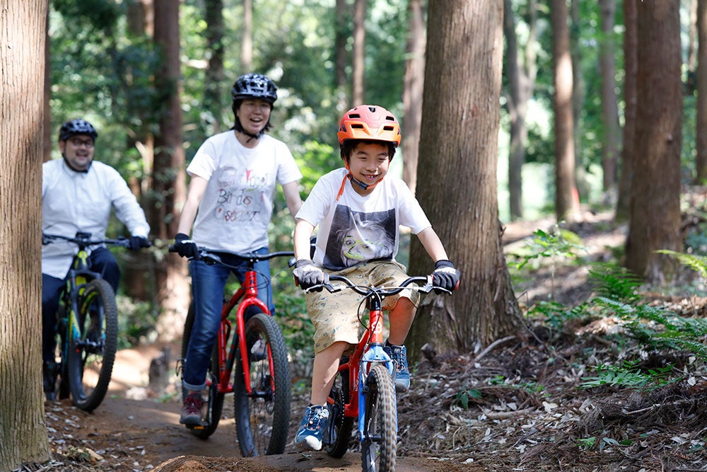 マウンテンバイクトレイルが龍ケ崎市に初登場