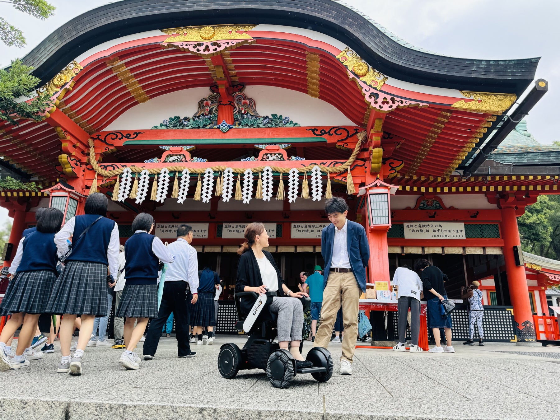 日本有数の京都観光エリアで近距離モビリティ「ウィル」移動サービス開始