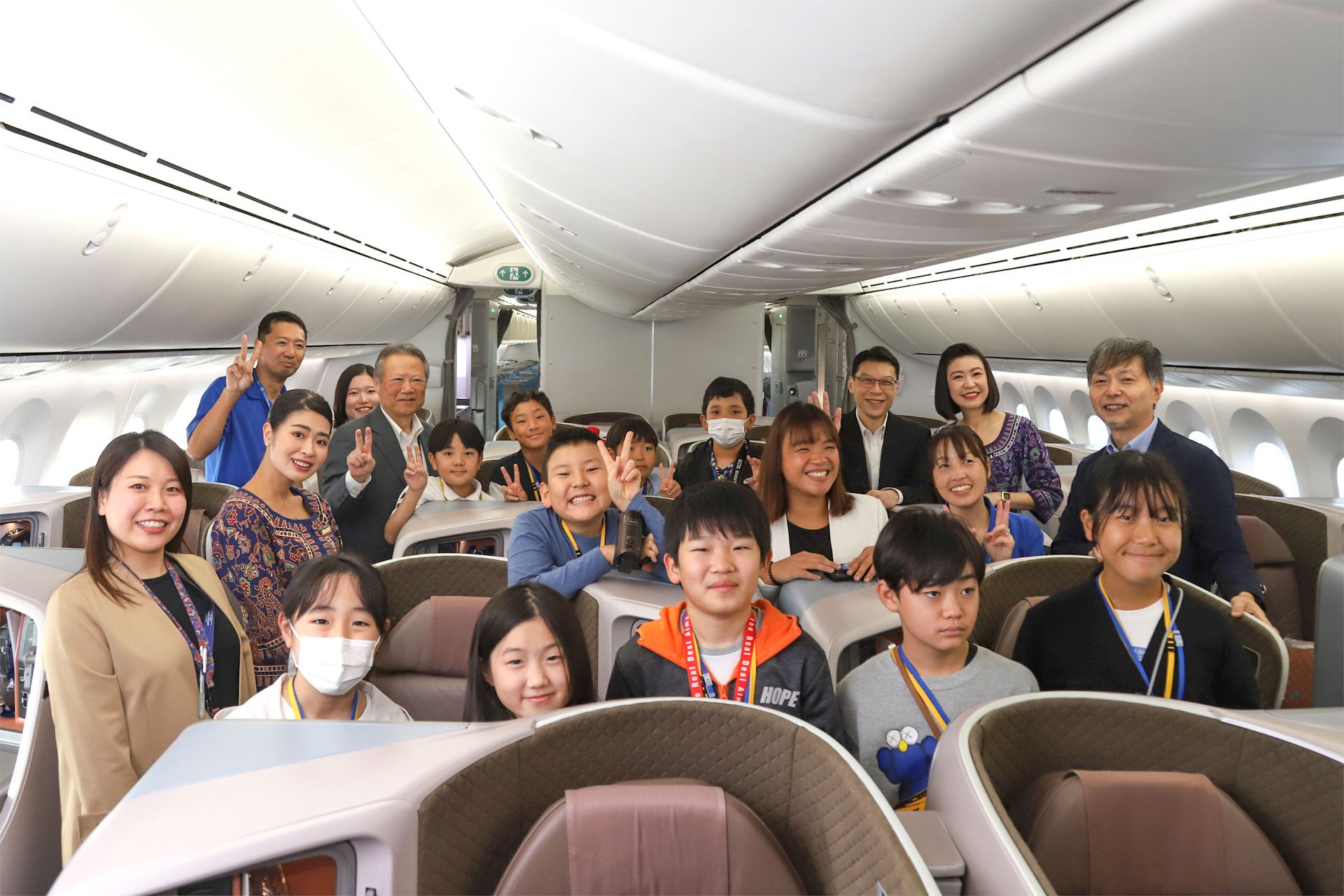 シンガポール航空、名古屋就航35周年を記念し10月20日に「キッズ見学会」を開催