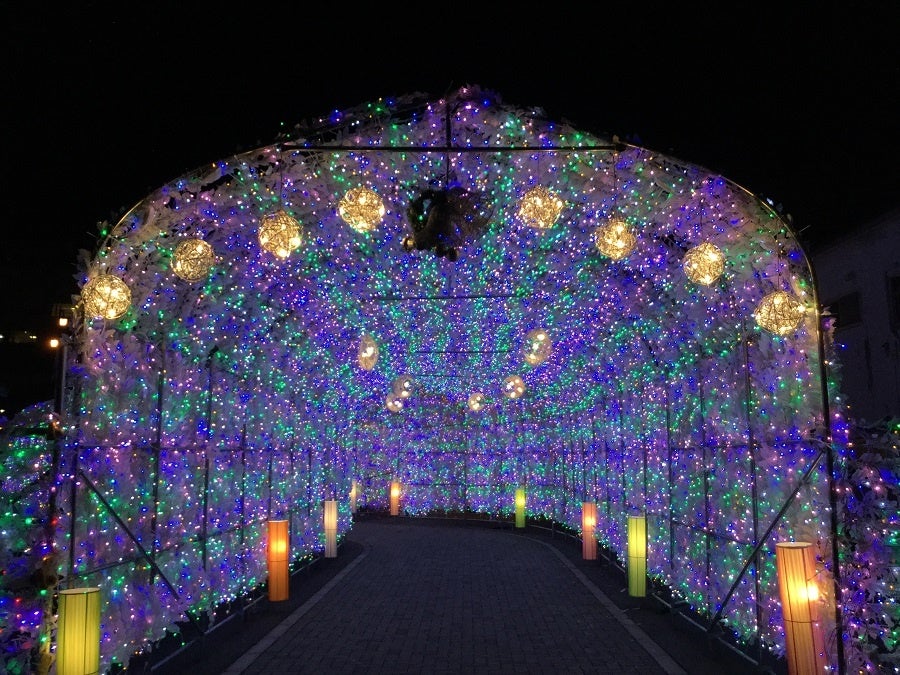 【北海道洞爺湖温泉/洞爺湖畔亭】温泉街の夜を照らすイルミネーショントンネルは11月から開催！特別プランで満喫しよう♪