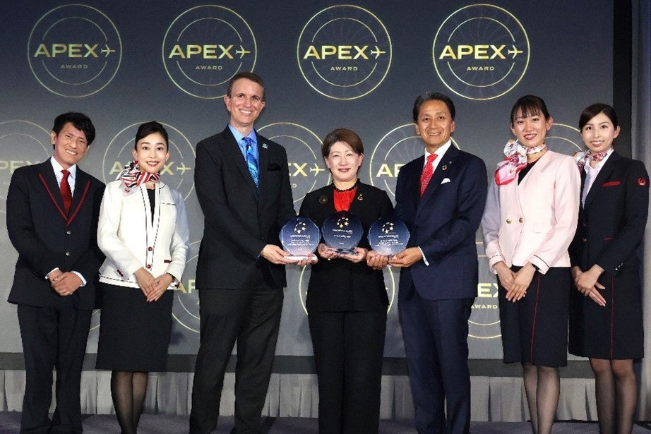 JAL、APEX「WORLD CLASS」で2部門同時受賞