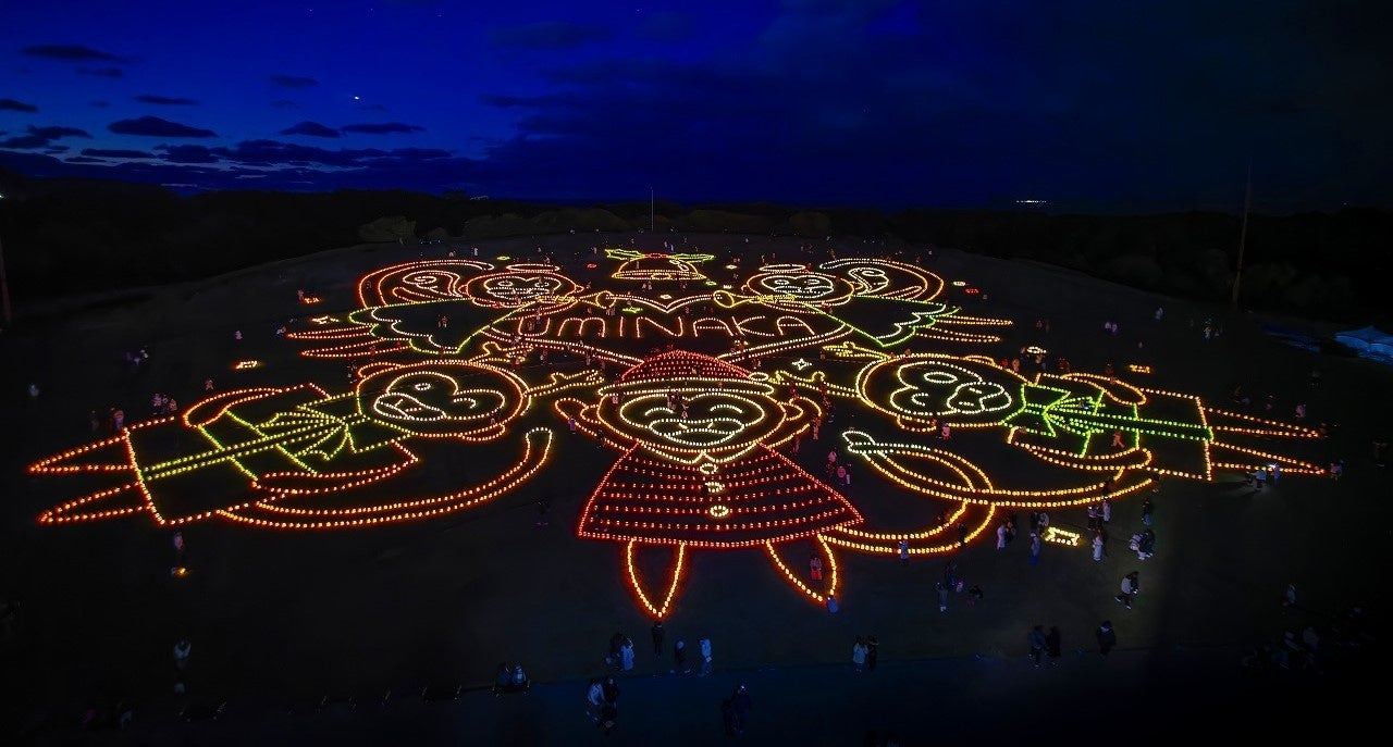 1万本のキャンドルアート デザイン募集中！【国営海の中道海浜公園】