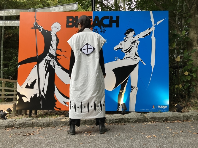 『BLEACH 千年血戦篇』×ニジゲンノモリ　コラボイベント プレミアムグッズ「隊長羽織ベンチコート」付きスペシャルチケットが 11月12日（火）より限定50個で販売開始