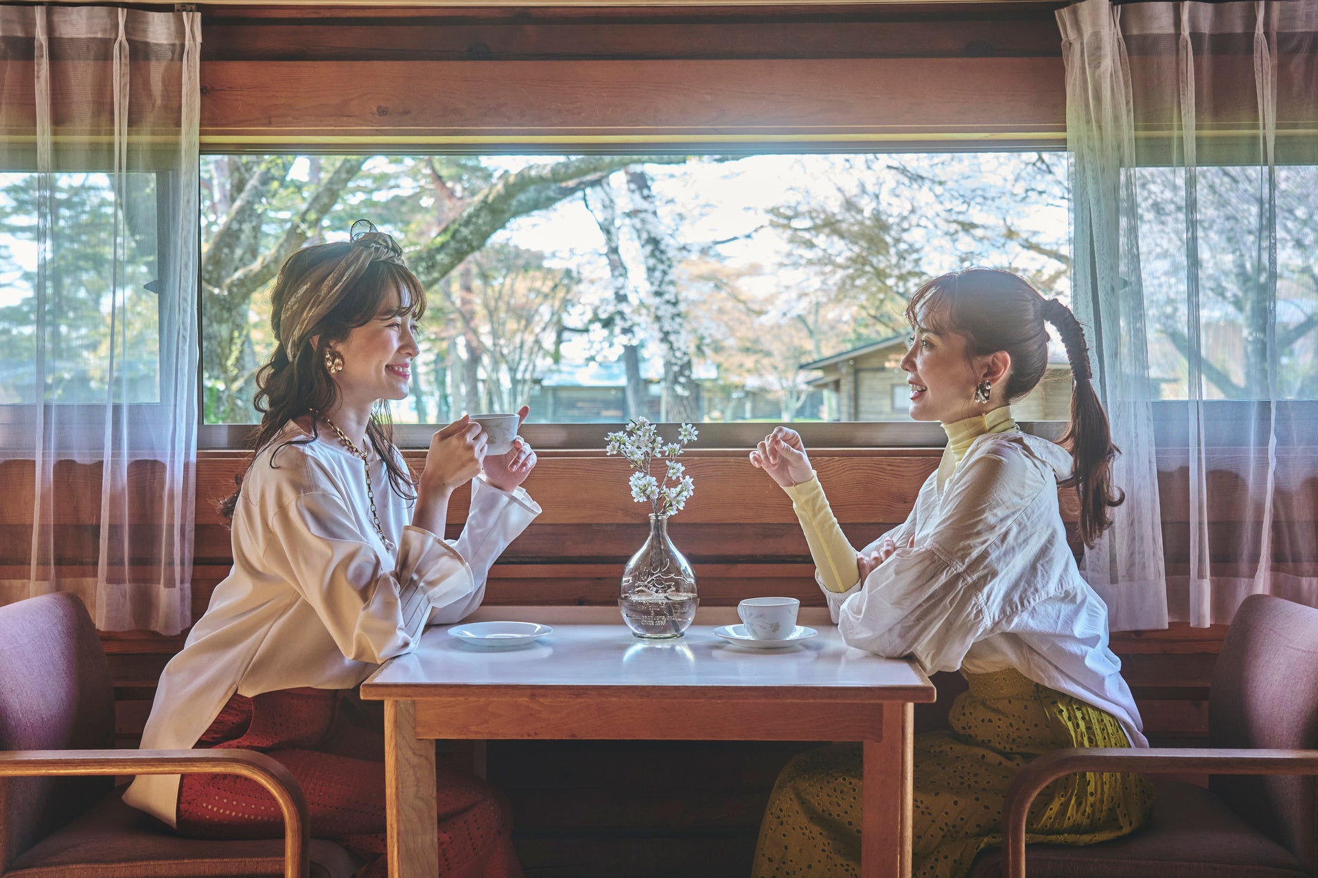 【鎌倉プリンスホテル】京都福寿園との初コラボレーションが実現！京都と鎌倉の東西『古都』トリップをテーマにしたアフタヌーンティーや畳ラウンジを新設してお花見体験