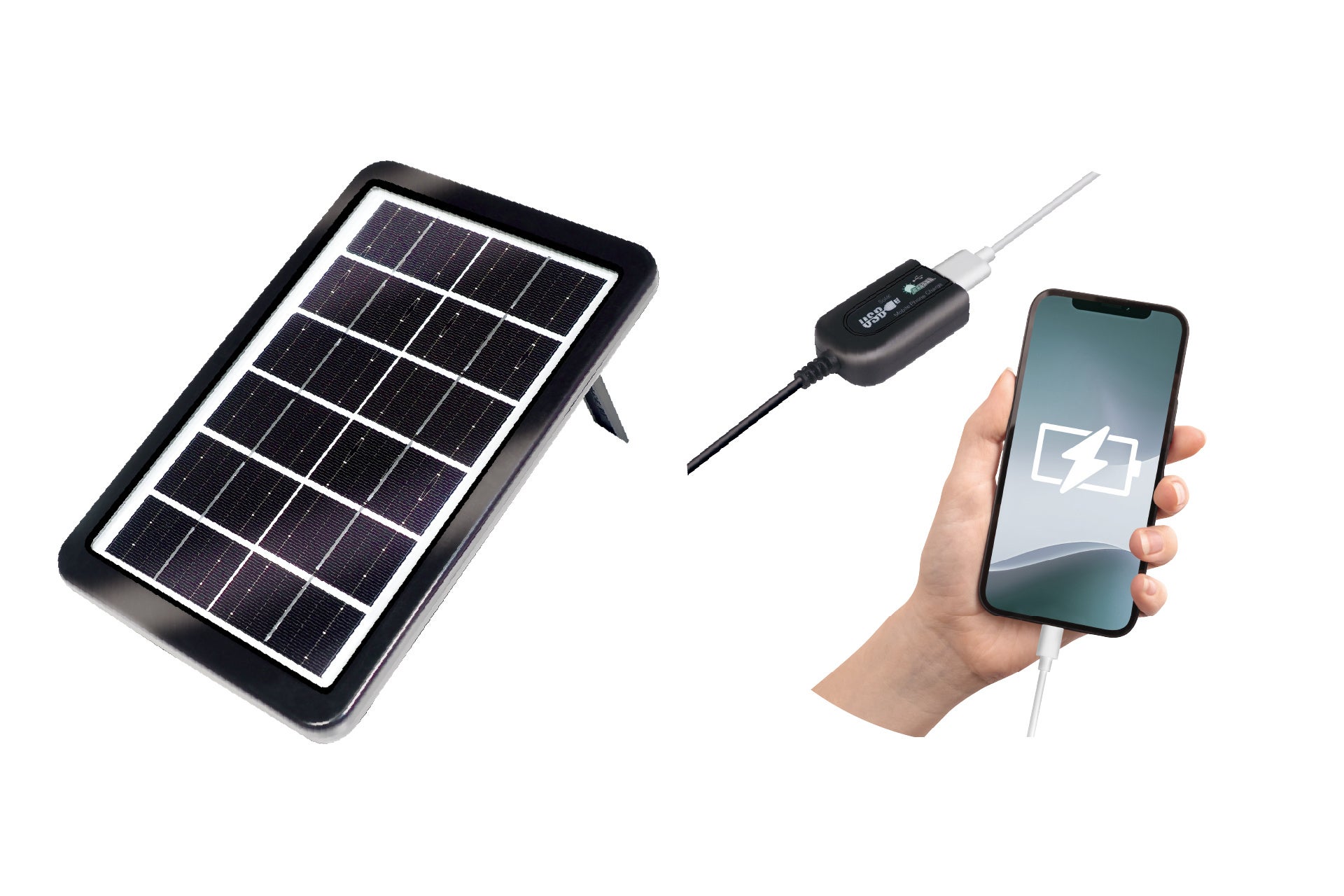 備えて安心！太陽光の力でスマホを充電！アウトドアシーンでも使える「防災グッズ」が12月新発売