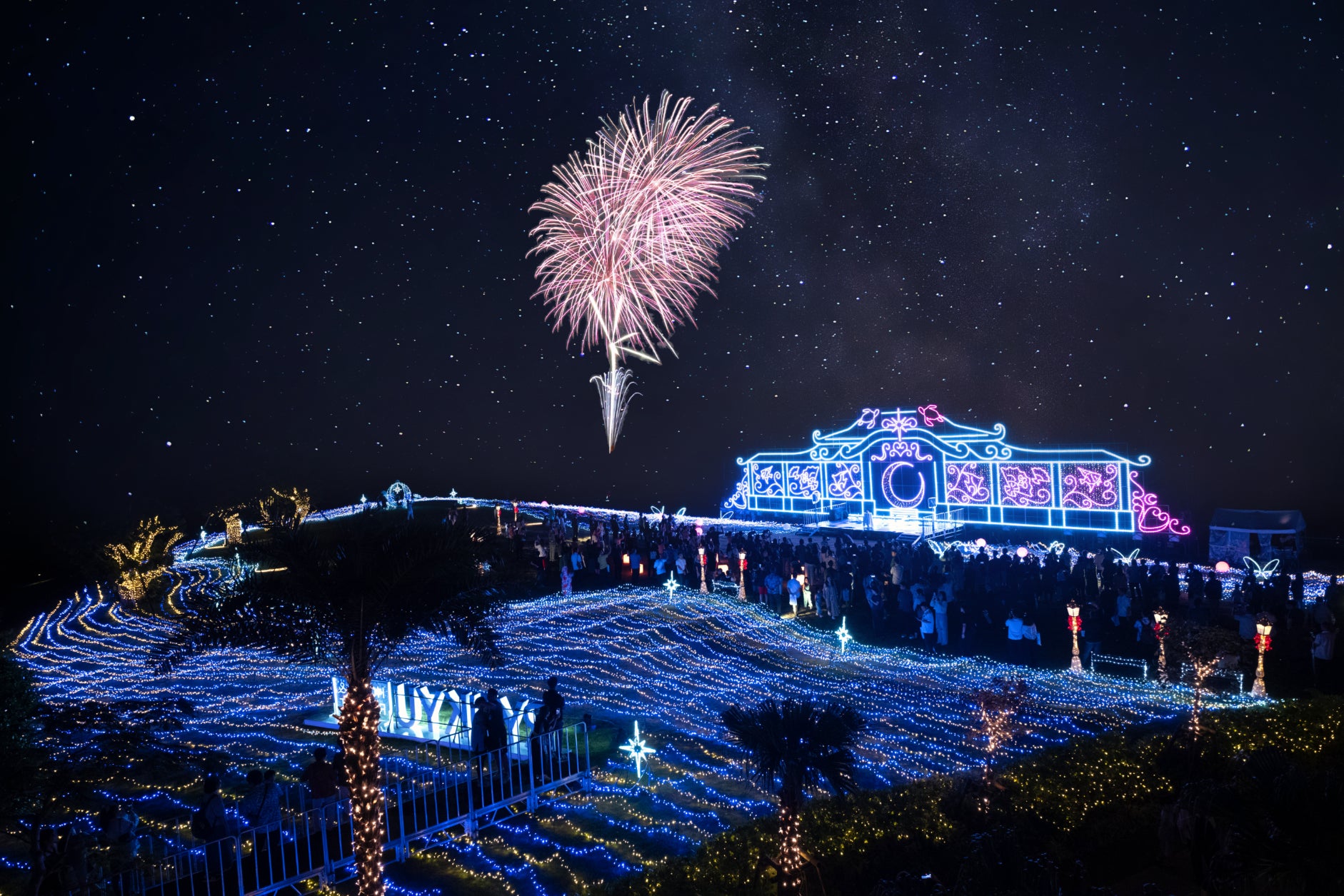 ビクトリア・ハーバーを舞台に2025年を迫力満点の花火で迎えるカウントダウンイベントを開催