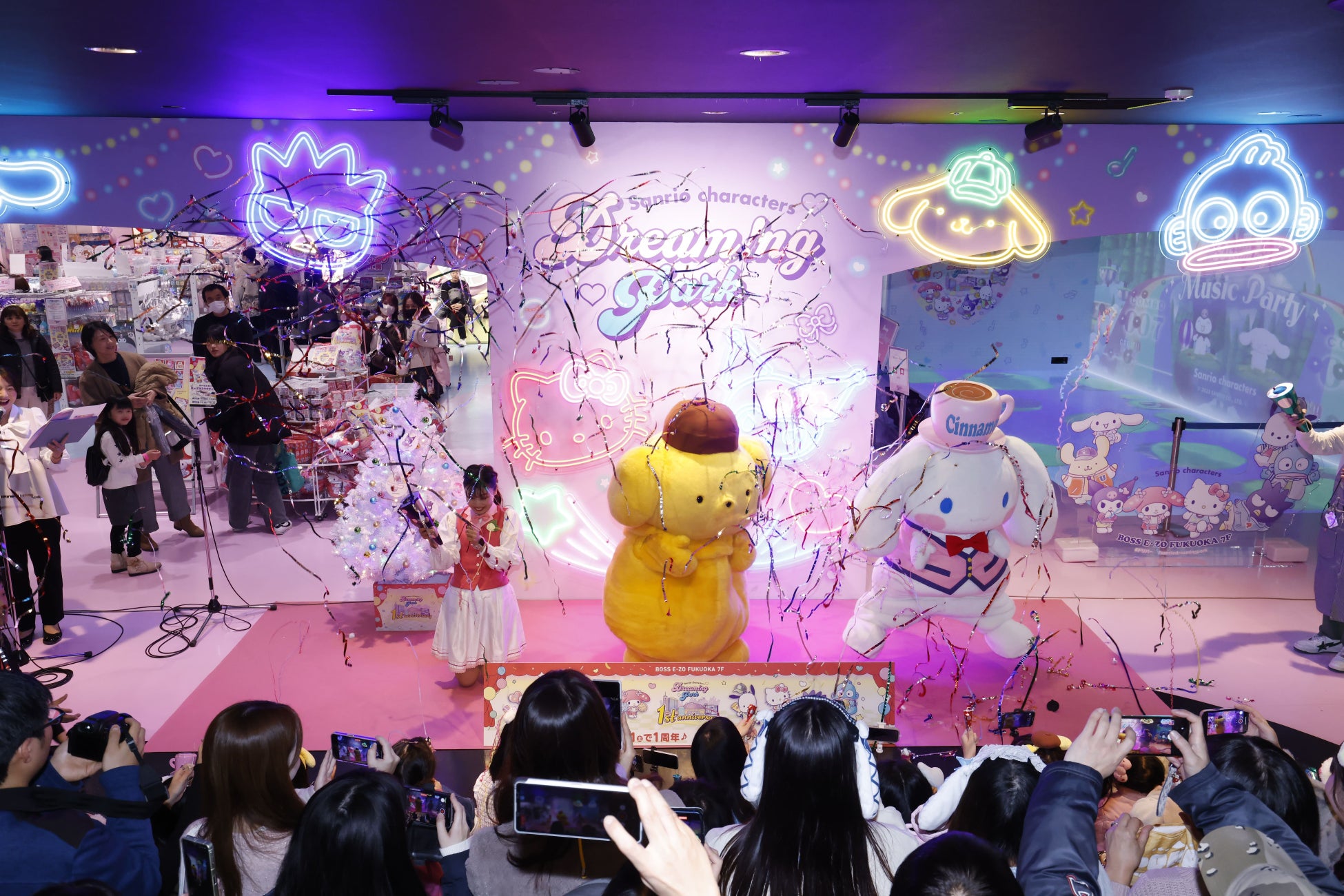 12/21「Sanrio characters Dream!ng Park」開業1周年セレモニーレポート