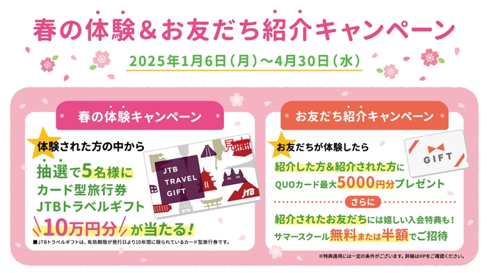 ペッピーキッズクラブ【春の体験＆お友だち紹介キャンペーン】2025年1月6日よりスタート！