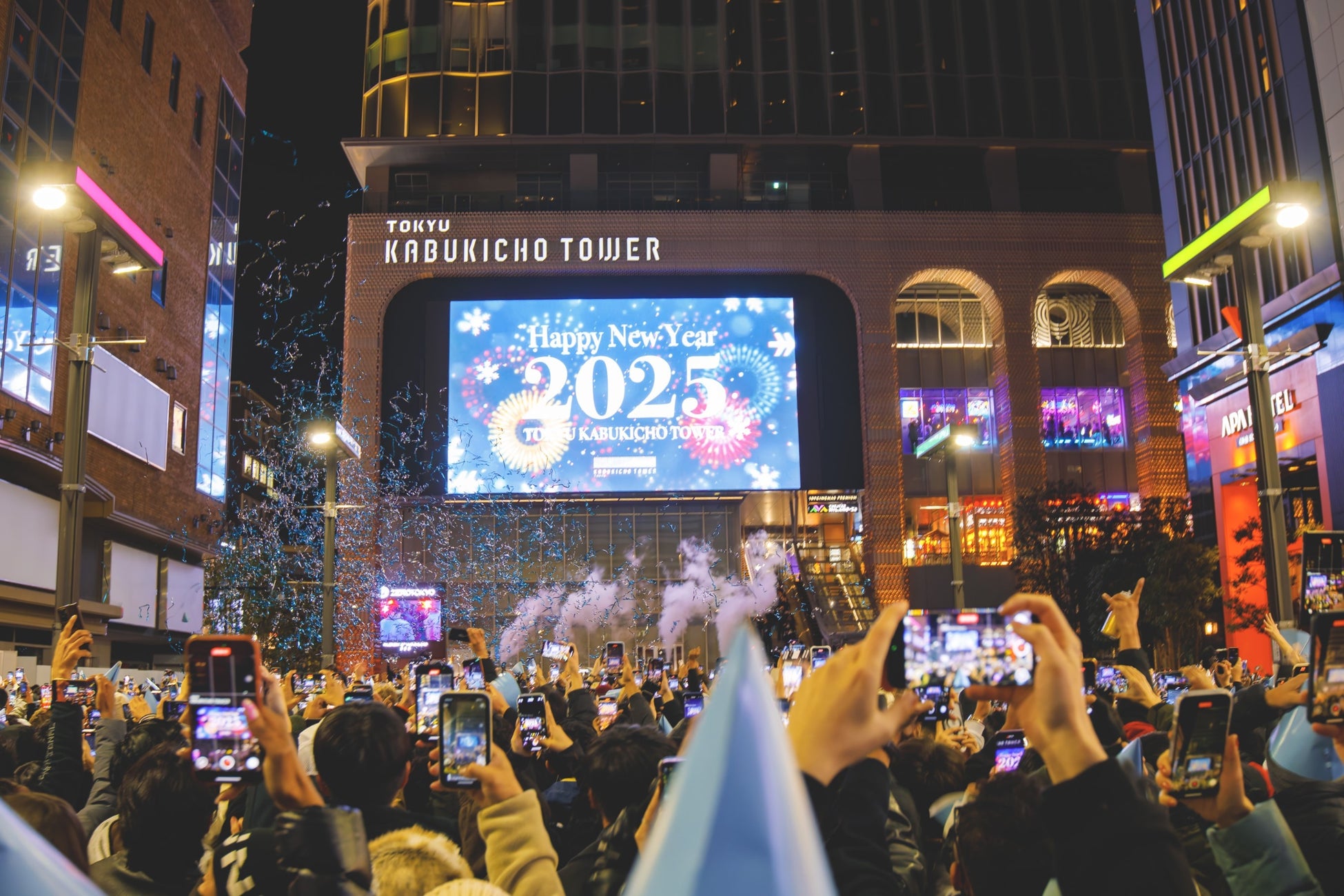 【イベントレポート】東急歌舞伎町タワー初の複数フロア横断型年越しイベント「TOKYU KABUKICHO TOWER 2025 New Year’s Eve」を開催